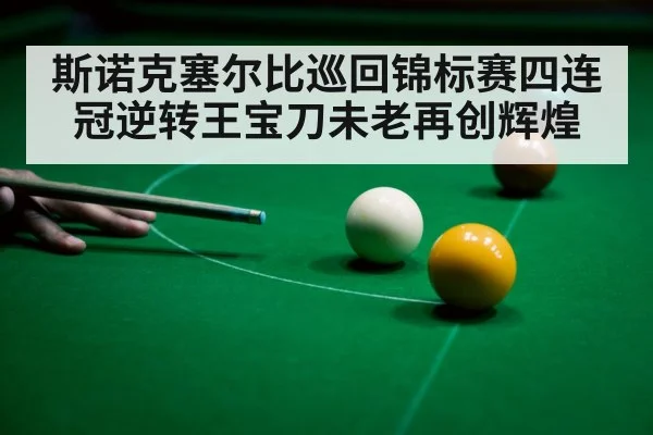 斯诺克塞尔比巡回锦标赛四连冠逆转王宝刀未老再创辉煌